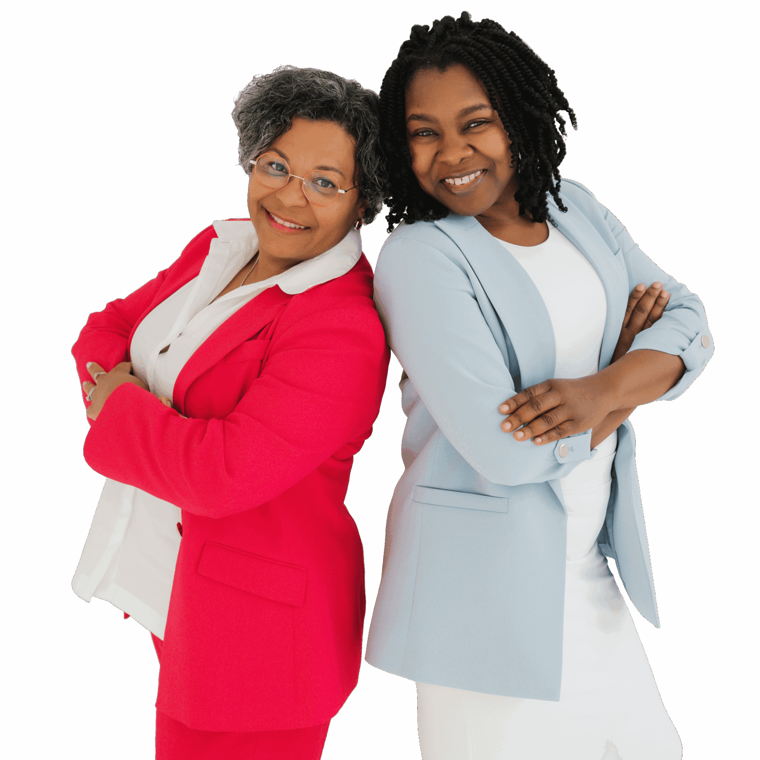 A photo of Johaine Thomas-Miranjie and Véronique Loewen